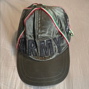 Dolce & Gabbana Cap with Italian Flag Trim